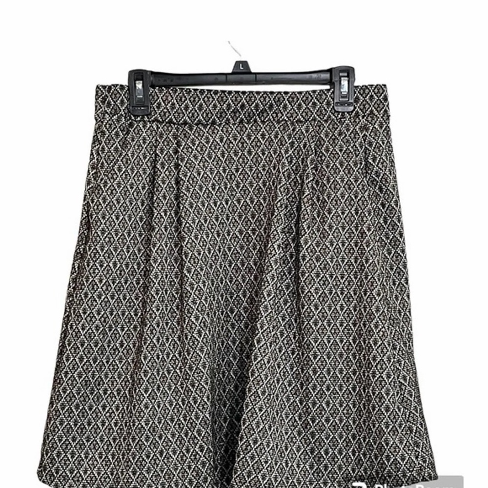 Dry Goods Black and gold  A-Line Skirt